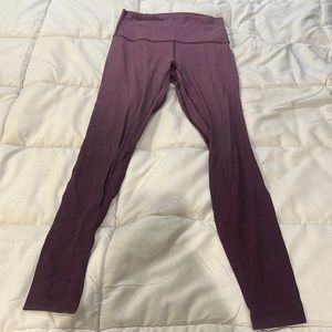 Purple Lulu Lemon Leggings